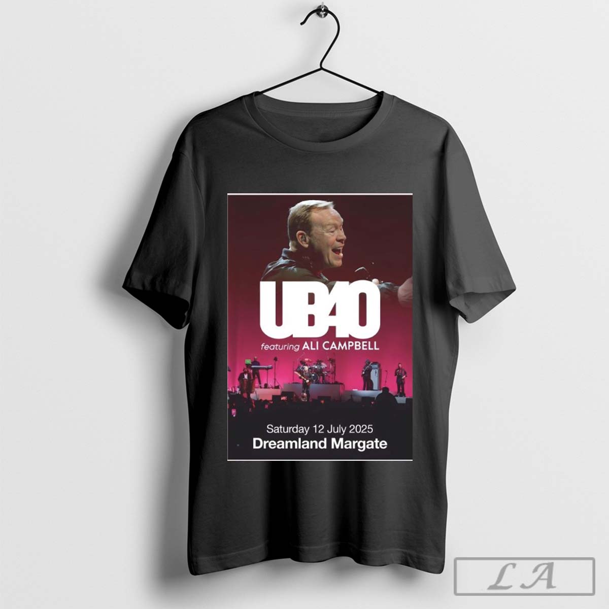 Official Ub40 Featuring Ali Campbell Summer 2025 Tour Dreamgate Margate July 12 Poster - clothing by TeeHivey.com