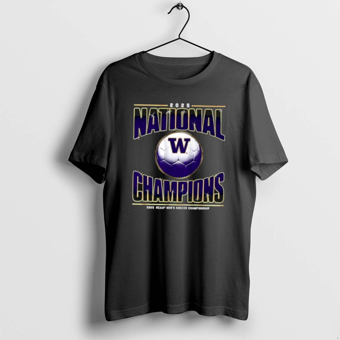 Official Washington Mens Soccer 2025 National Champions - clothing by TeeHivey.com