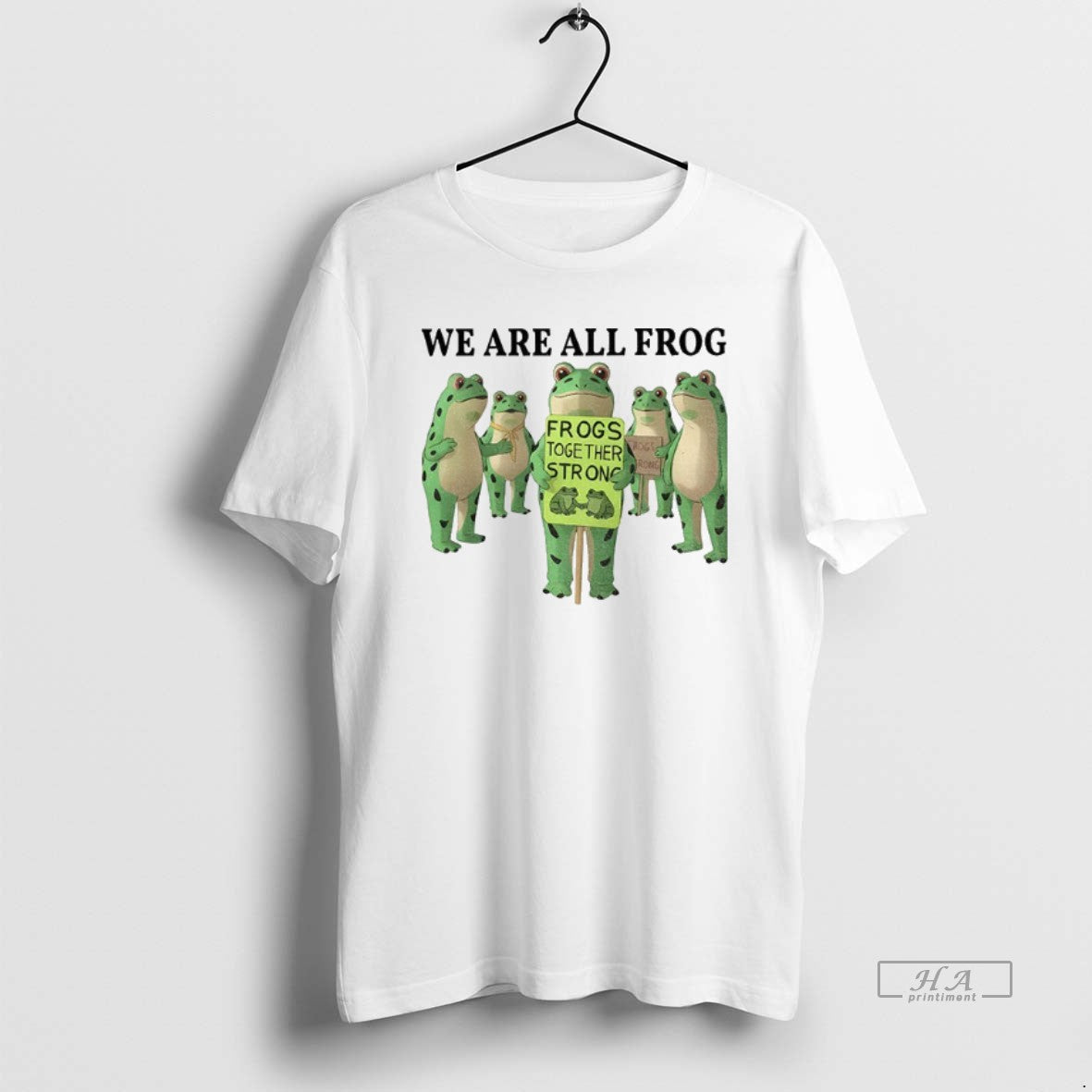 Official We Are All Frog Abolish Ice Anti Fascism Peaceful Protest - clothing by TeeHivey.com