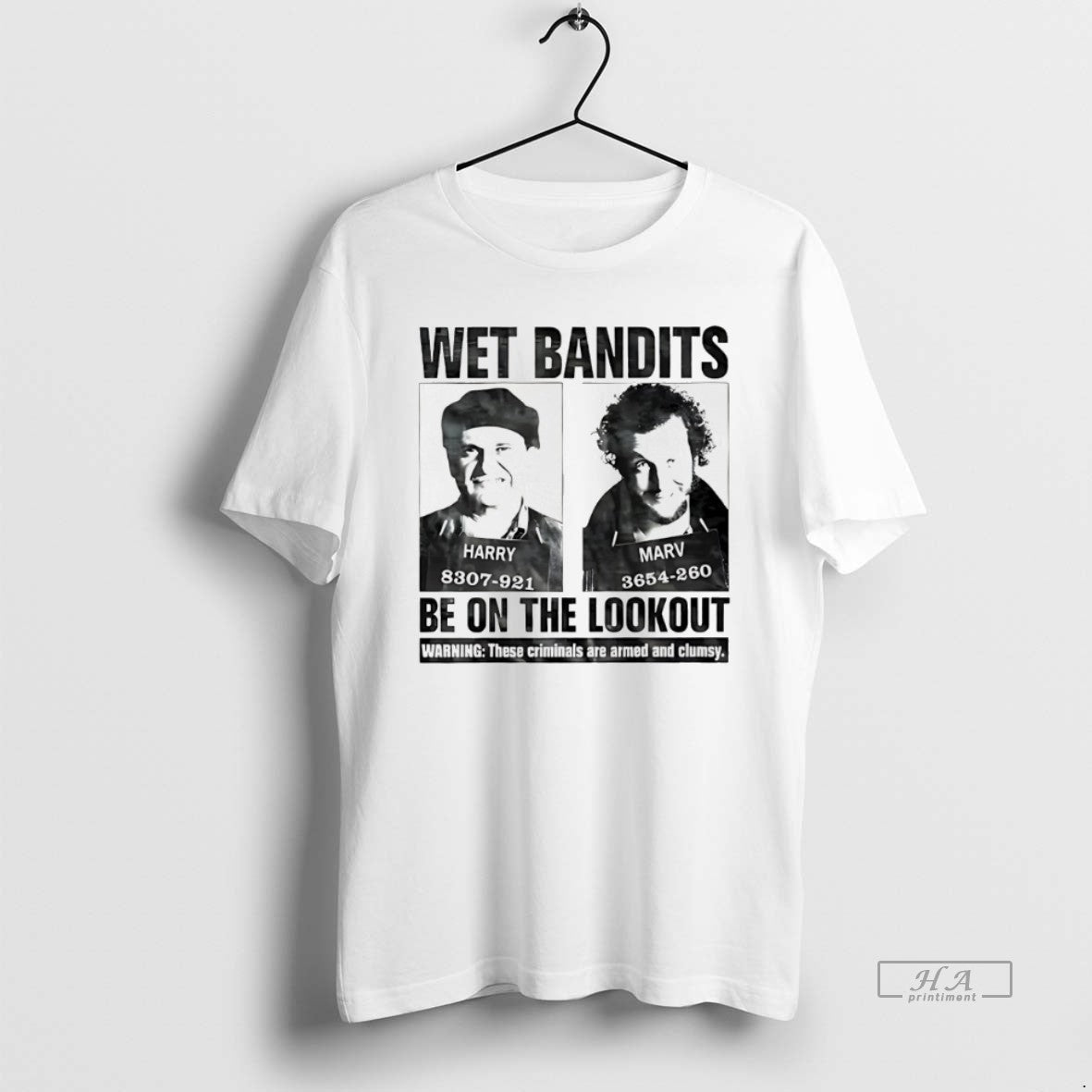 Official Wet Bandits Be On The Lookout - clothing by TeeHivey.com