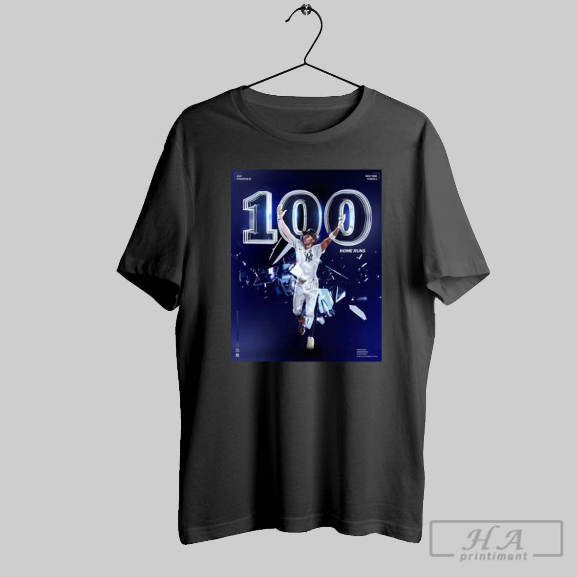 Official Yankees Jazz Chisholm Jr 100 Hr - clothing by TeeHivey.com