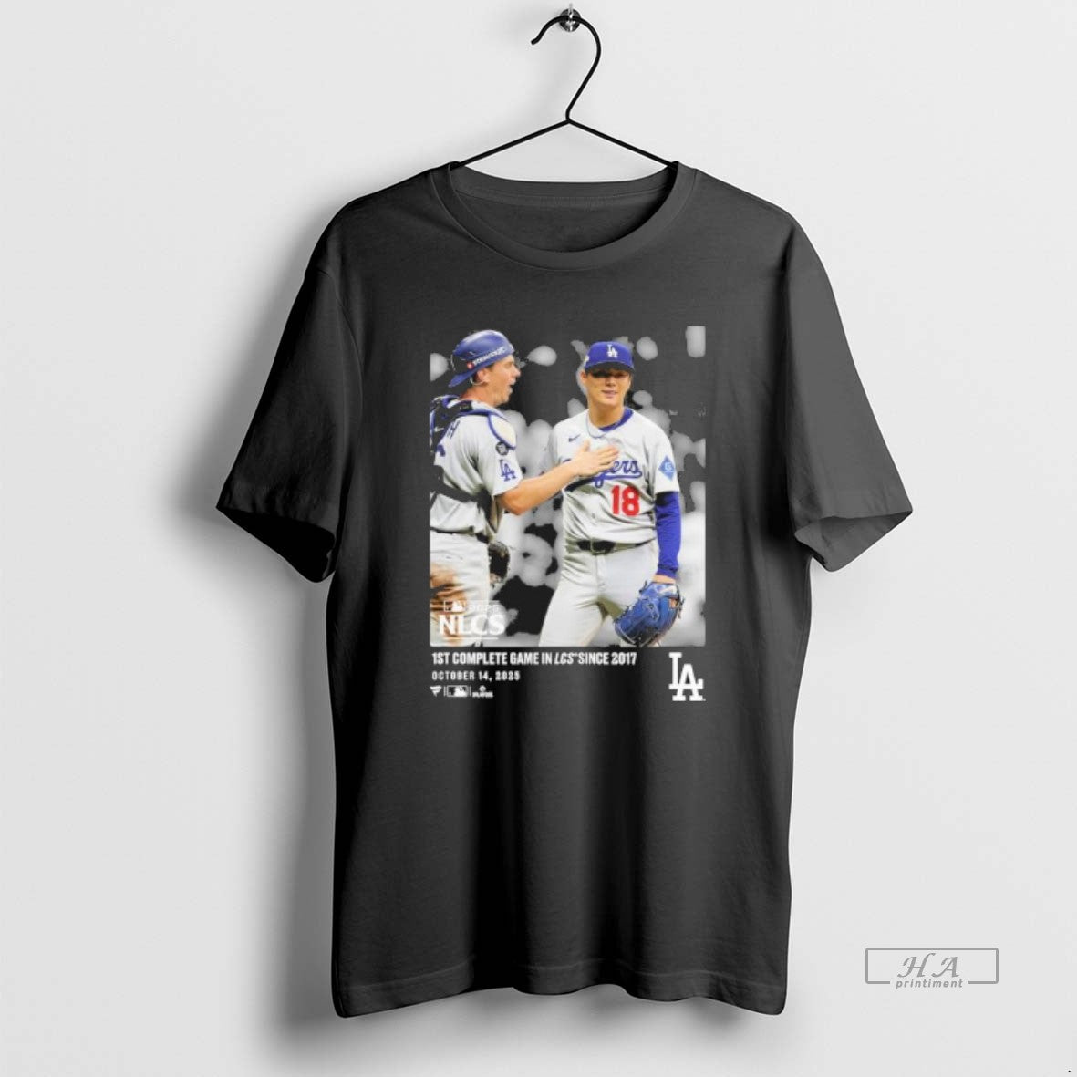 Official Yoshinobu Yamamoto Los Angeles Dodgers 1st Complete Game Nlcs - clothing by TeeHivey.com