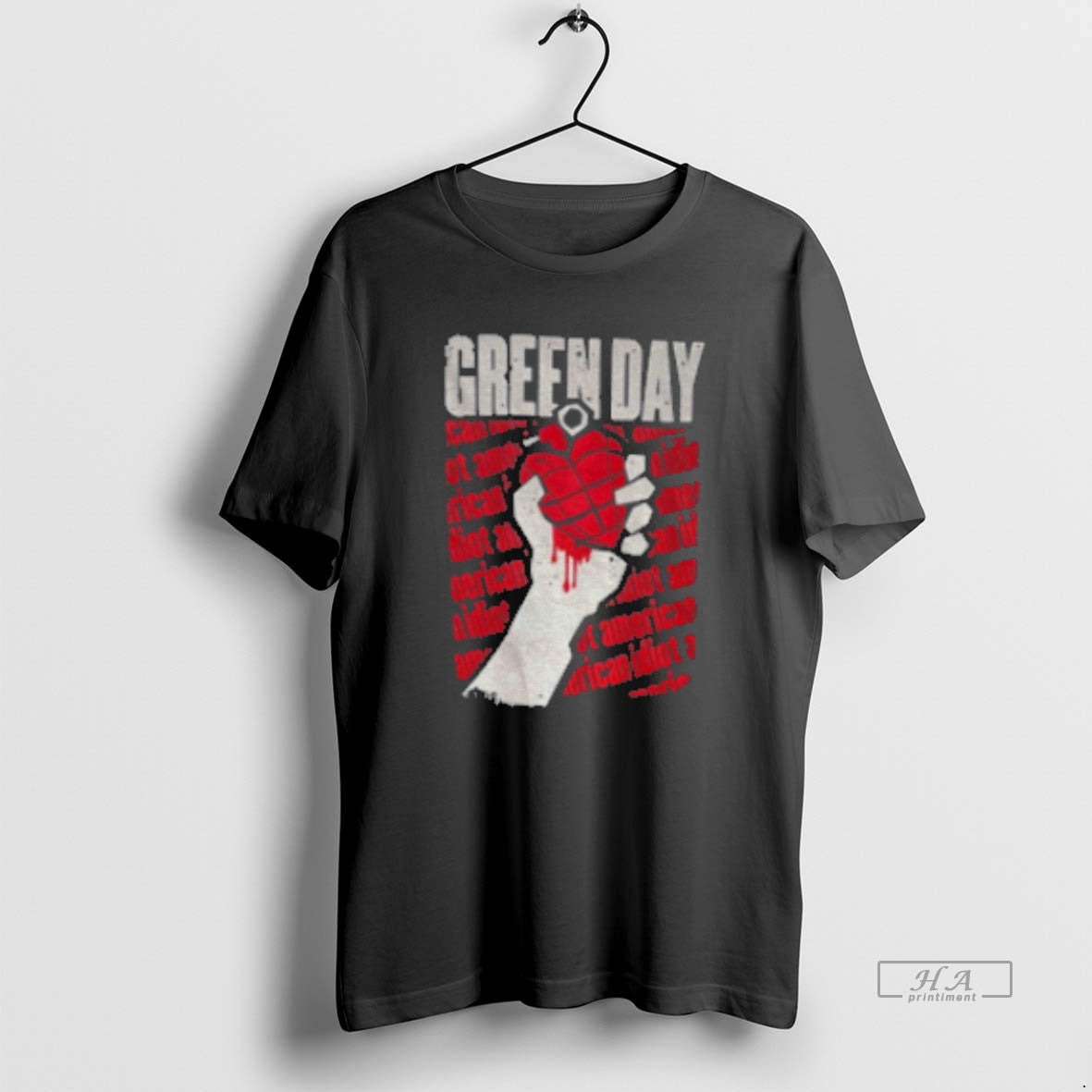 Official Green Day American Idiot Logo Classic Womens - clothing by TeeHivey.com