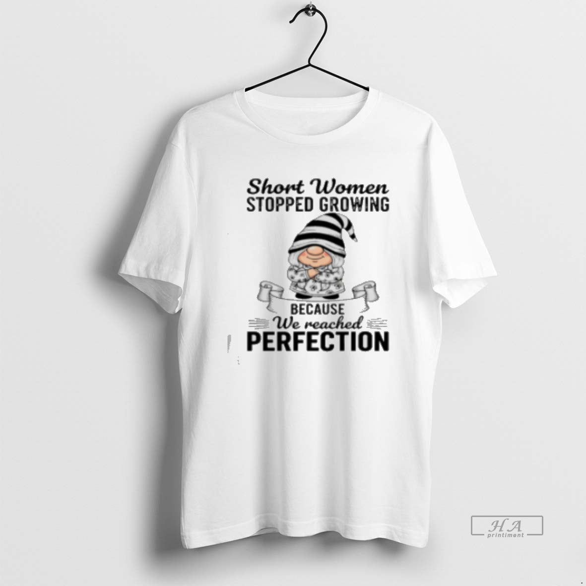 Official Grome Short Women Stopped Growing Because We Reached Perfection Classic Womens - clothing by TeeHivey.com