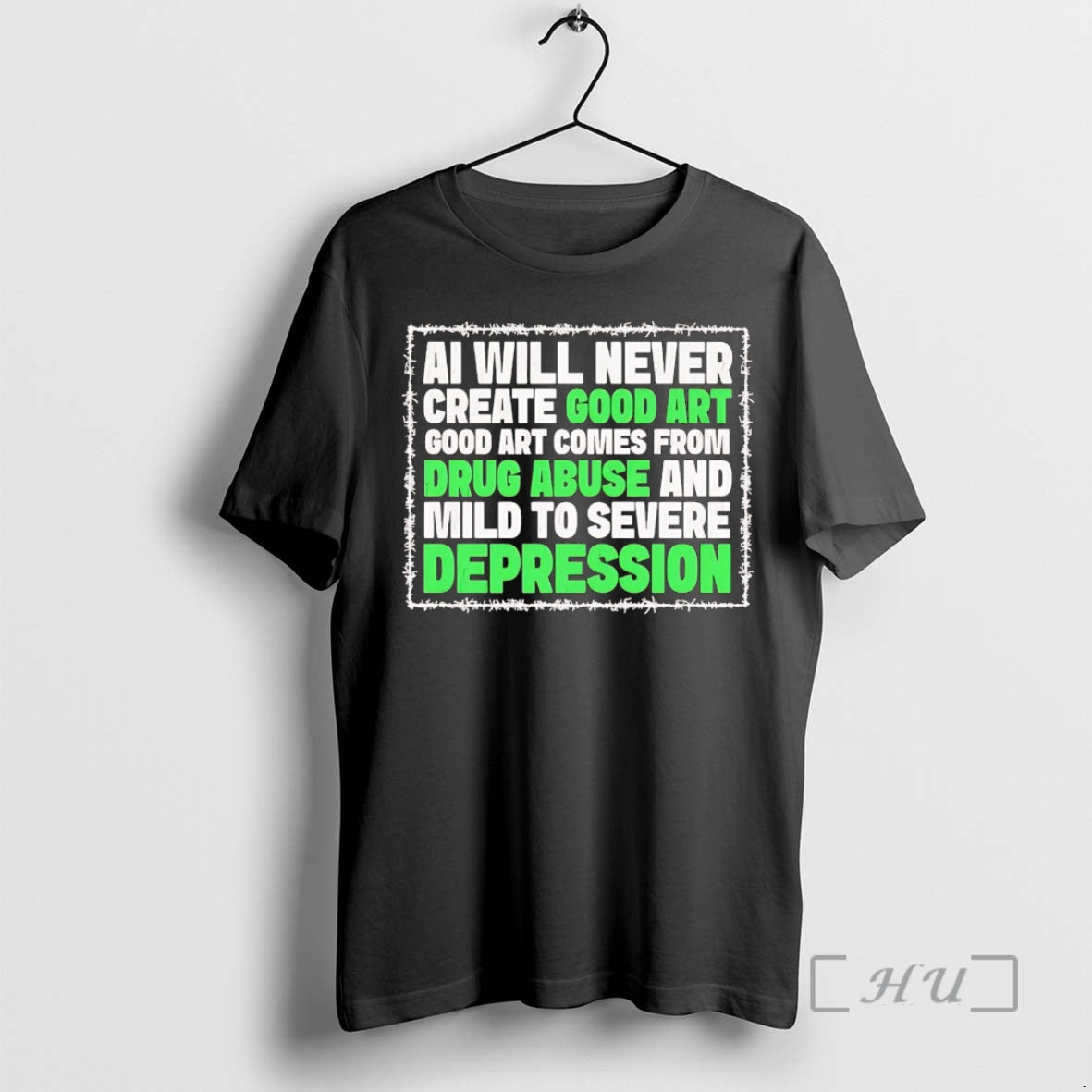 Officials Ai Will Never Create Good Art Comes From Drug Abuse Premium T Shirts Sweater - clothing by TeeHivey.com