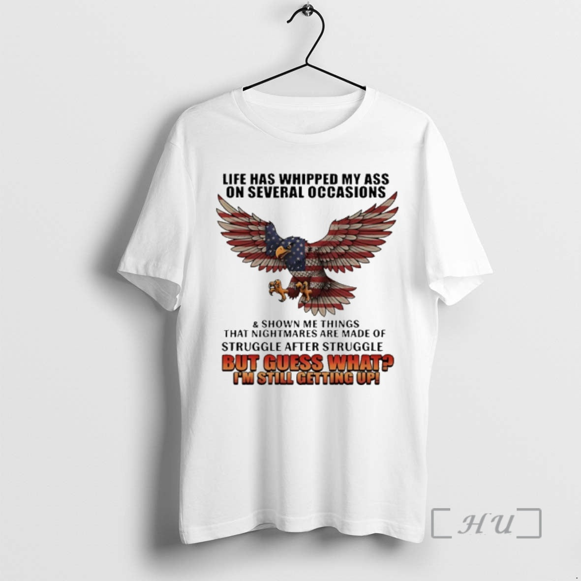 Officials American Bald Eagle Life Has Whipped My Ass On Several Occasions And Shown Me - clothing by TeeHivey.com