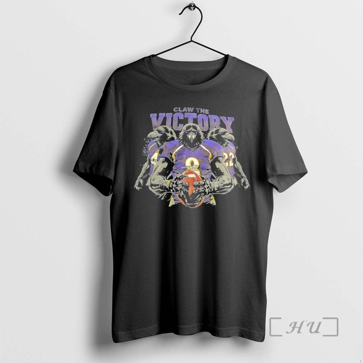 Baltimore Ravens Claw The Victory - clothing by TeeHivey.com