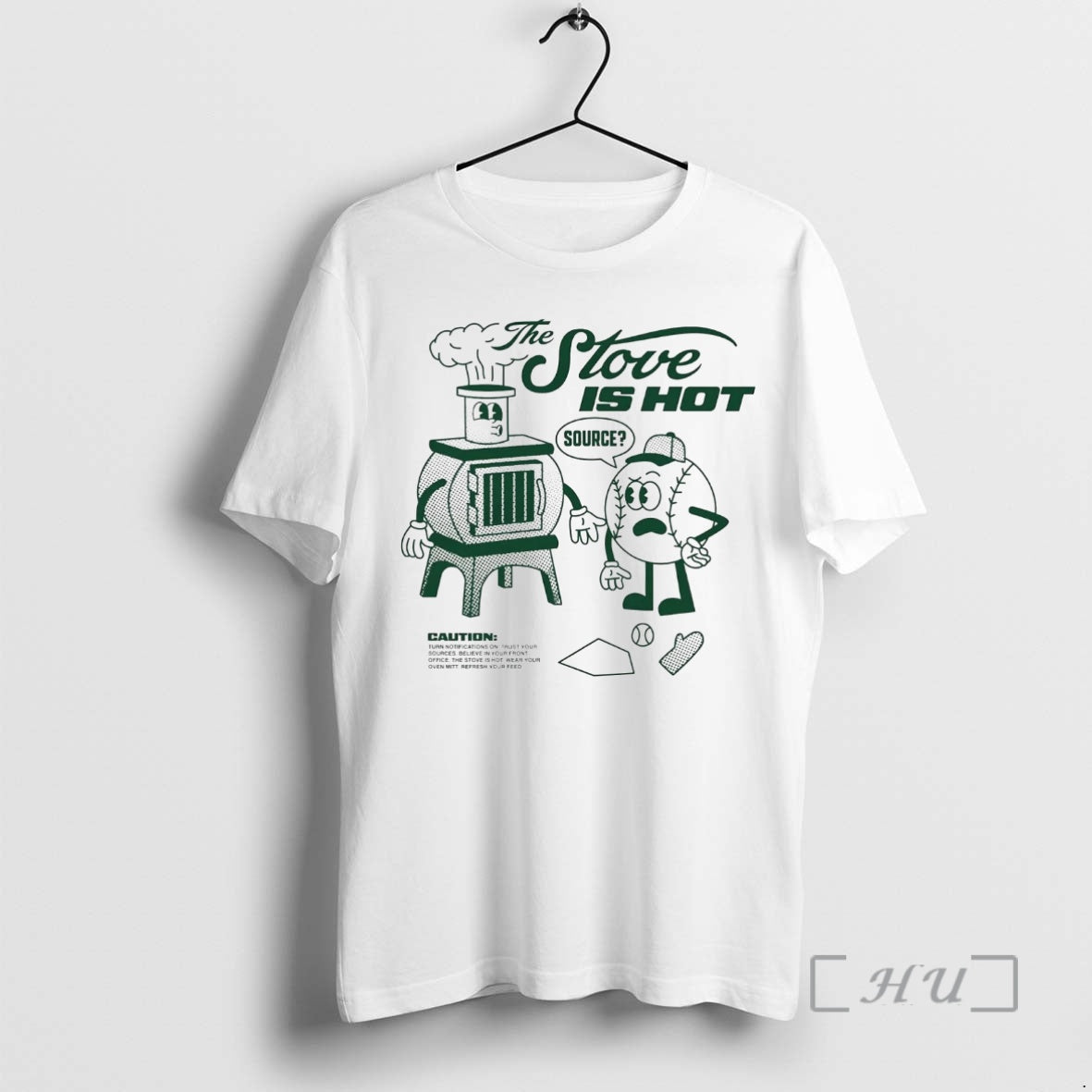 Officials Baseball The Stove Is Hot Wear Your Oven Mitt - clothing by TeeHivey.com