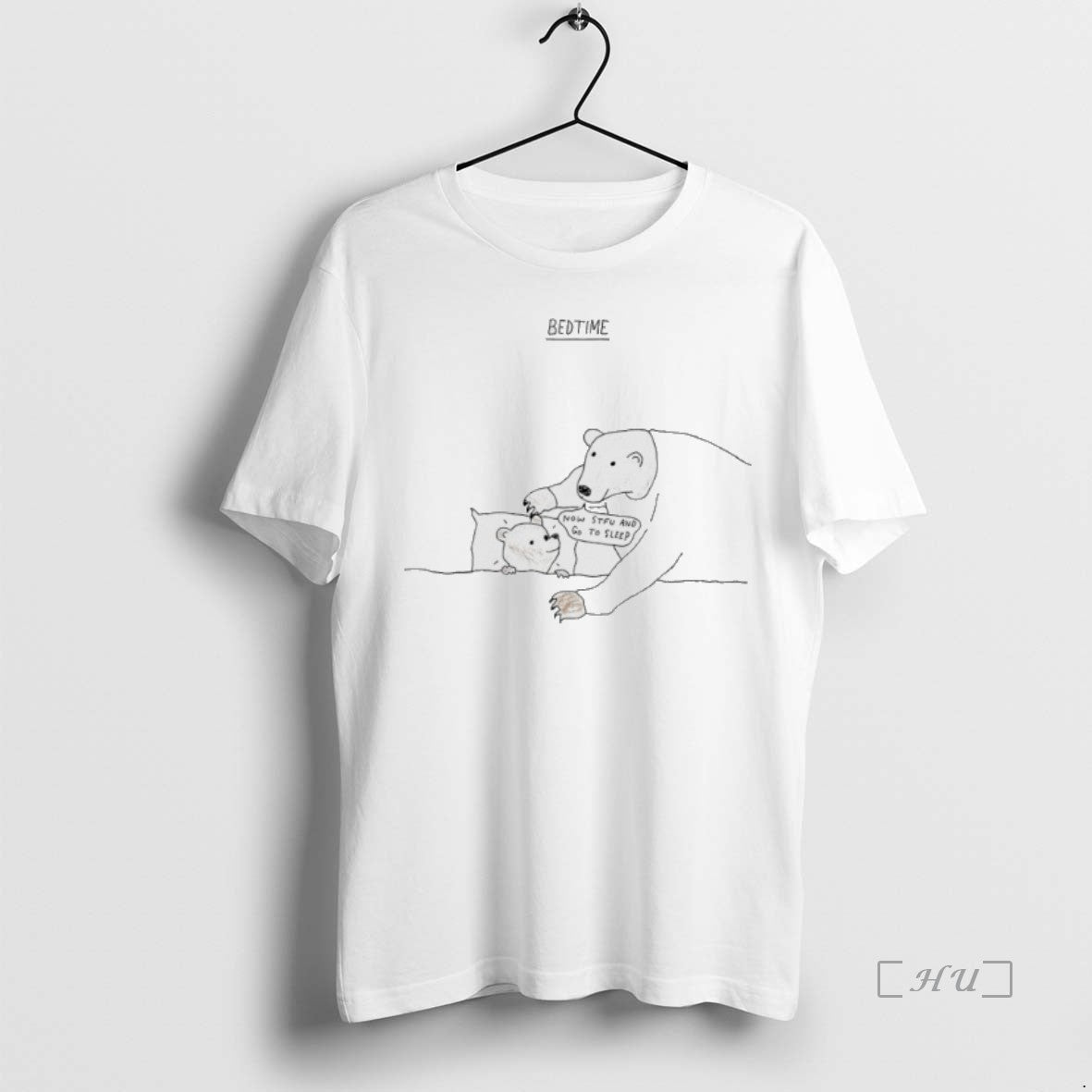 Officials Bears Bedtime Now Stfu And Go To Sleep - clothing by TeeHivey.com