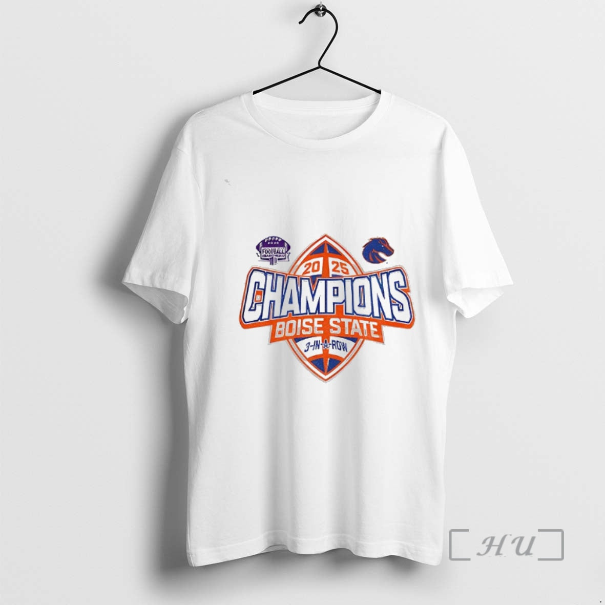 Officials Boise State Broncos 2025 Mountain West Champions 3 In A Row Logo Premium - clothing by TeeHivey.com