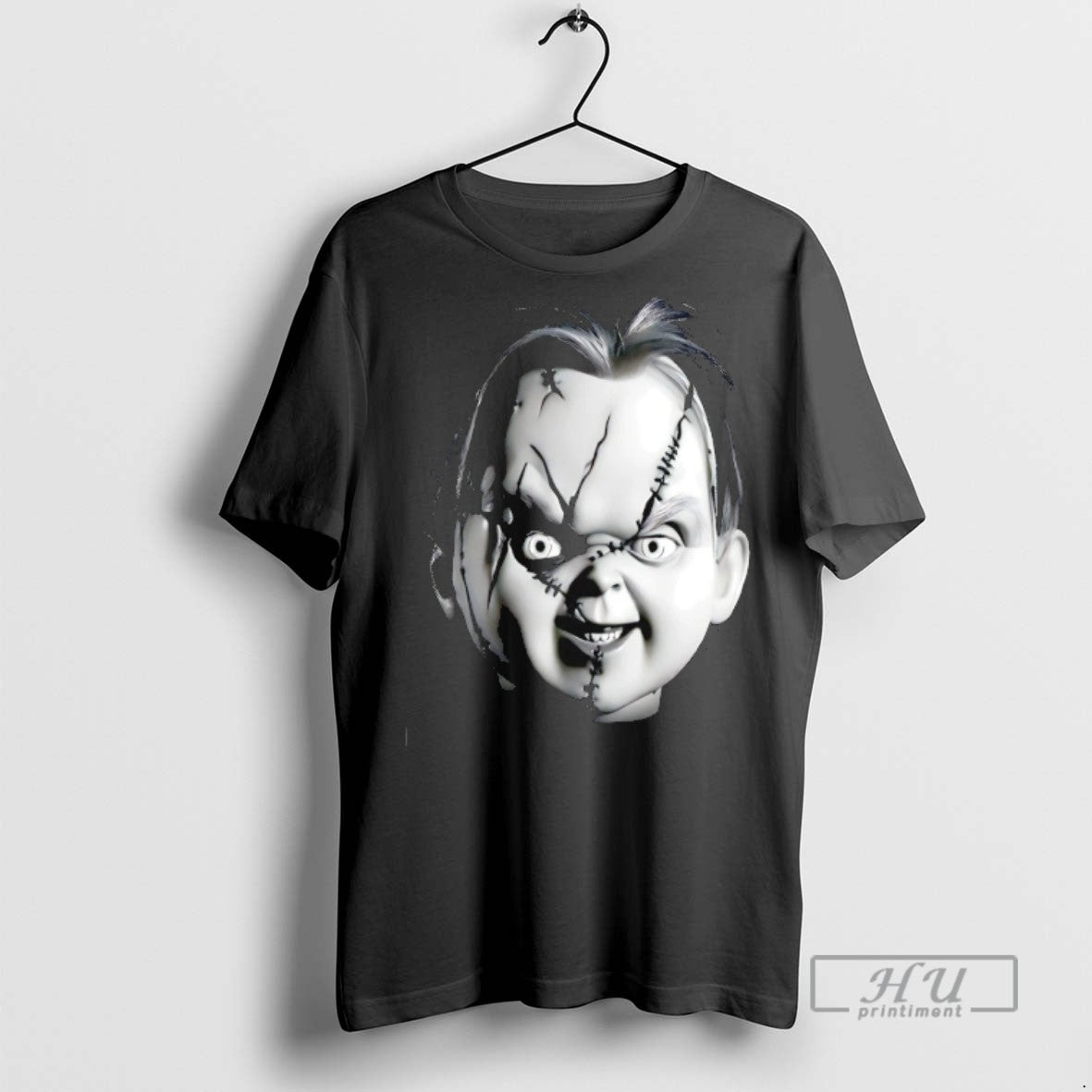 Officials Chucky Horror Character Big Face Halloween T Shirts - clothing by TeeHivey.com