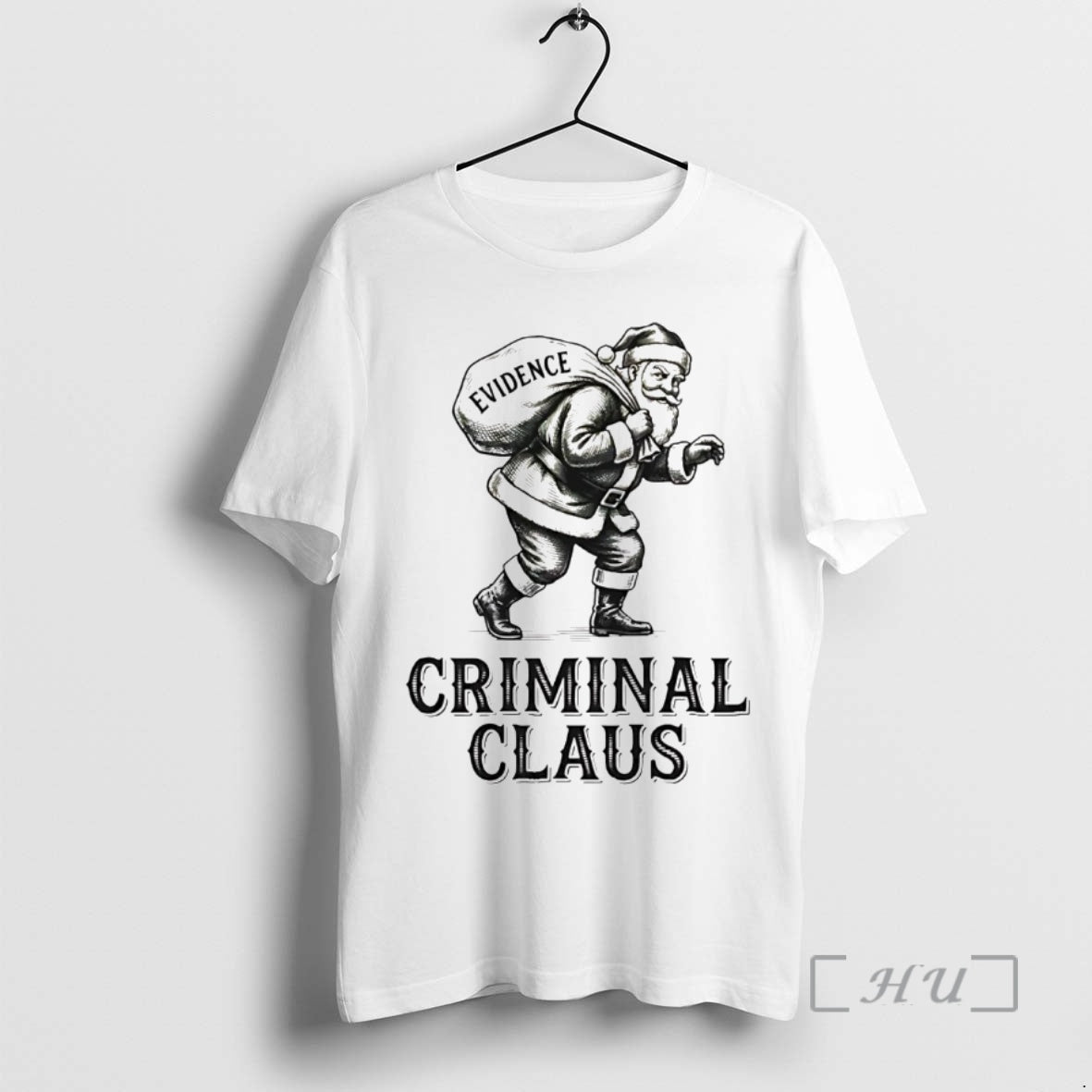 Officials Criminal Santa Claus Evidence Christmas - clothing by TeeHivey.com