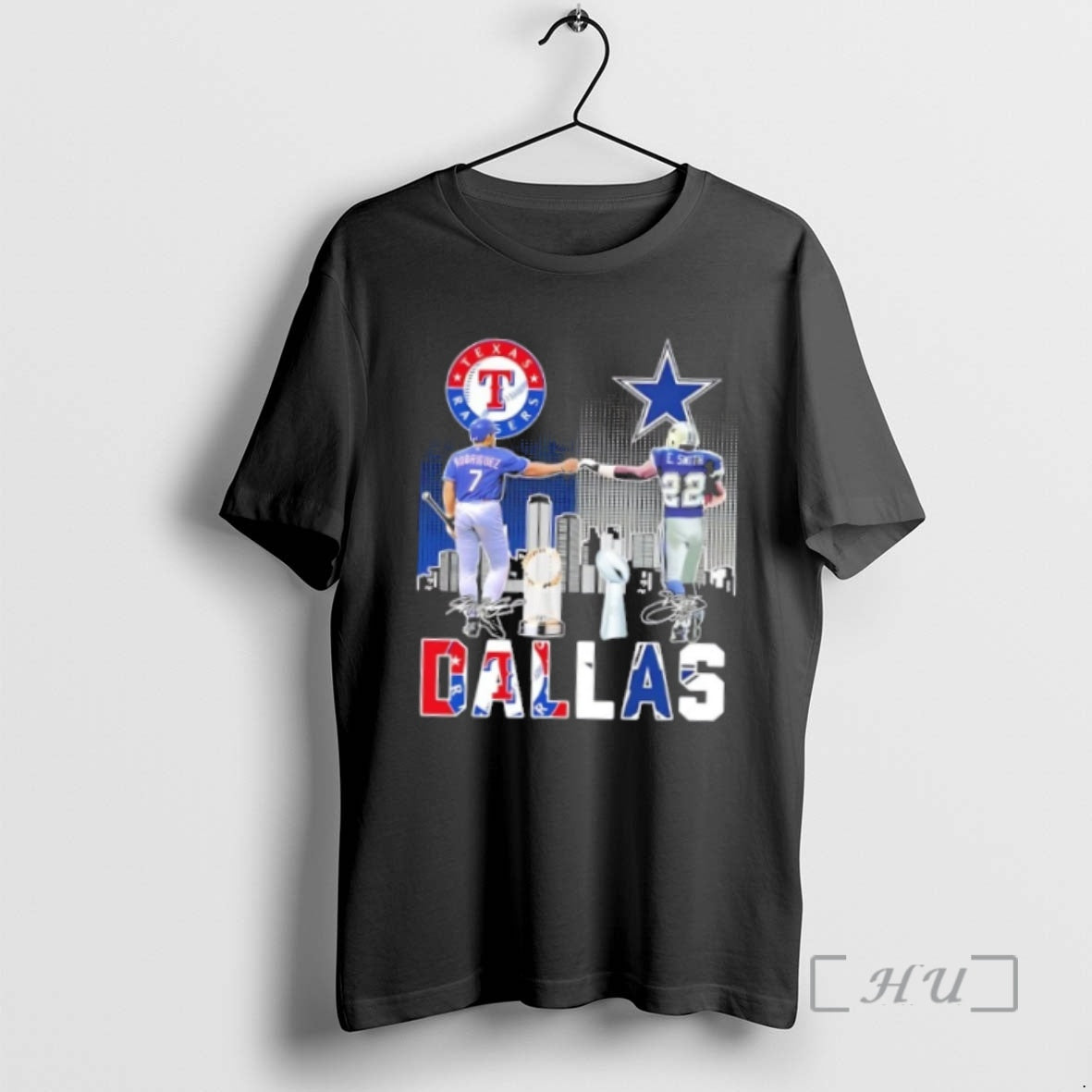 Officials Dallas City Sports Rodriguez Texas Rangers X E - clothing by TeeHivey.com