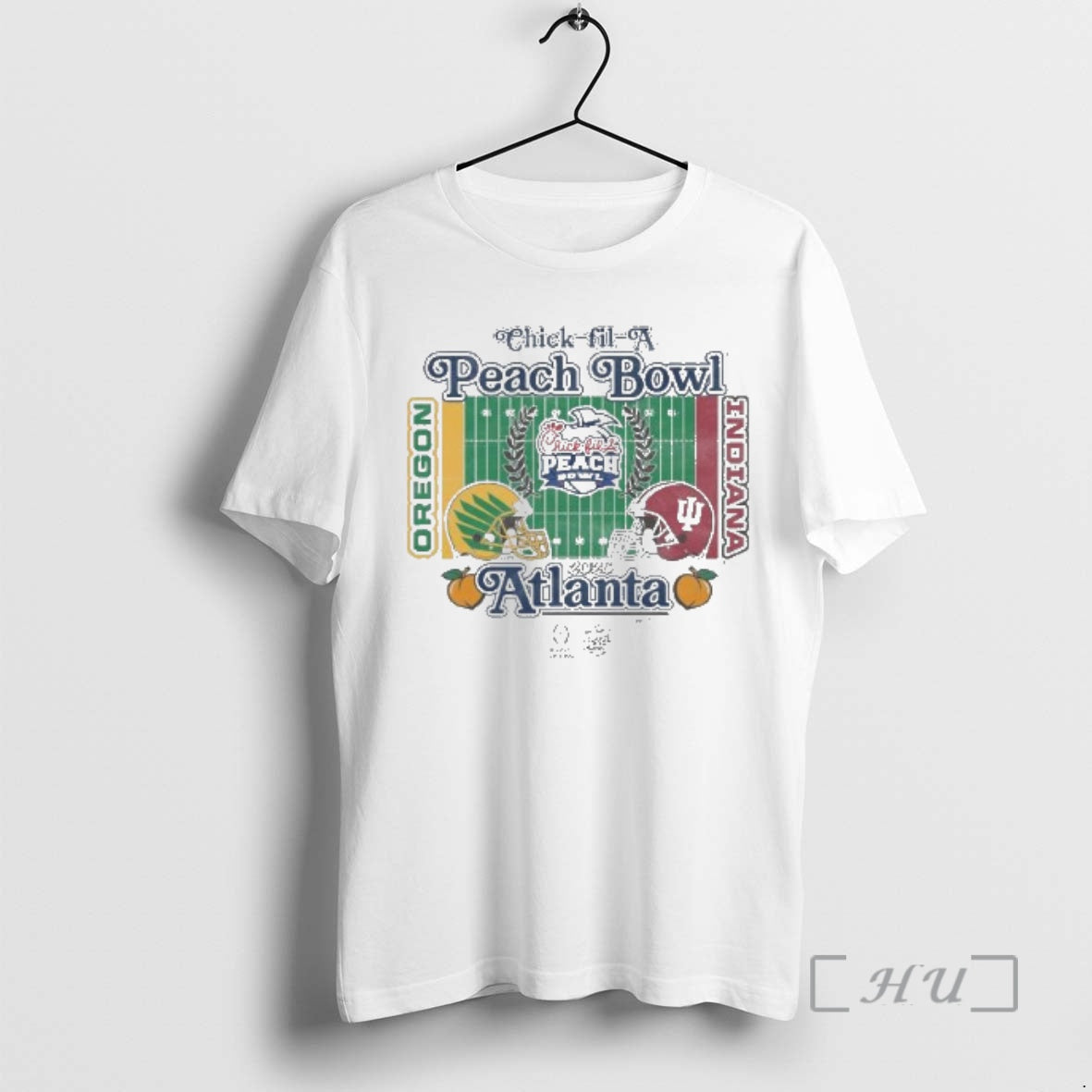 Officials Ducks Vs Hoosiers 2026 Chick Fil A Peach Bowl 2 Team Jan 9th 2026 - clothing by TeeHivey.com