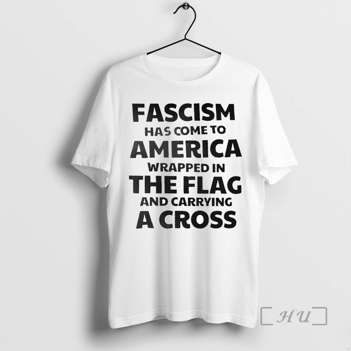 Officials Fascism Has Come To America Wrapped In The Flag And Carrying A Cross - clothing by TeeHivey.com