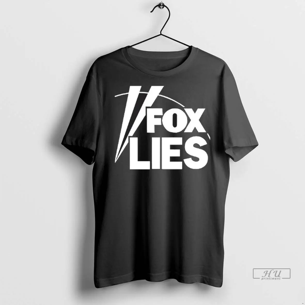 Officials Fox Lies Logo T Shirts