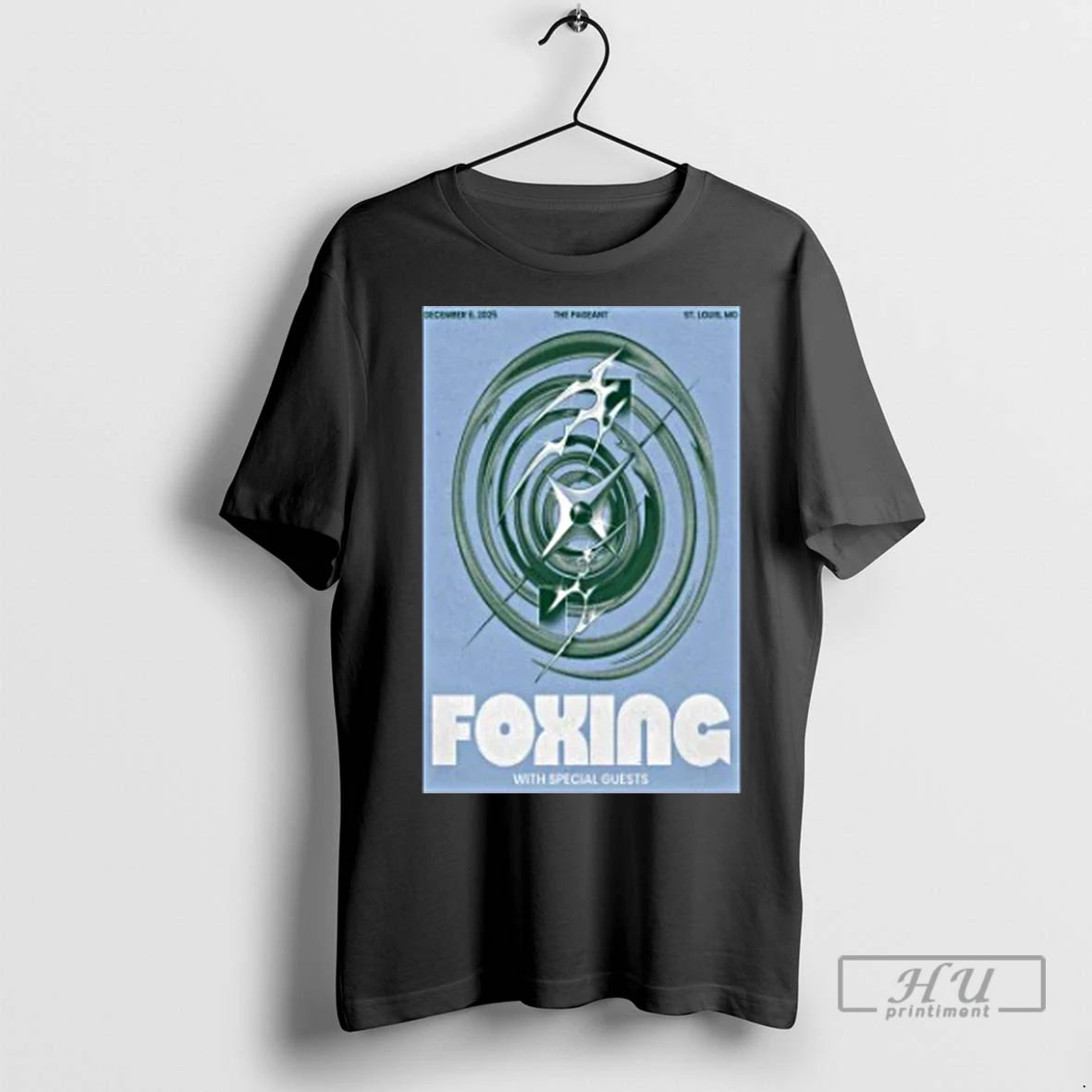 Officials Foxing December 6 2025 The Pageant Delmar Hall St Louis Concert T Shirts