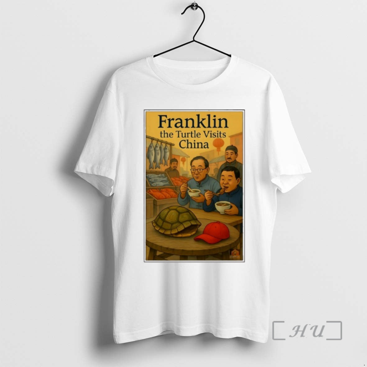 Officials Franklin The Turtle Visits China - clothing by TeeHivey.com