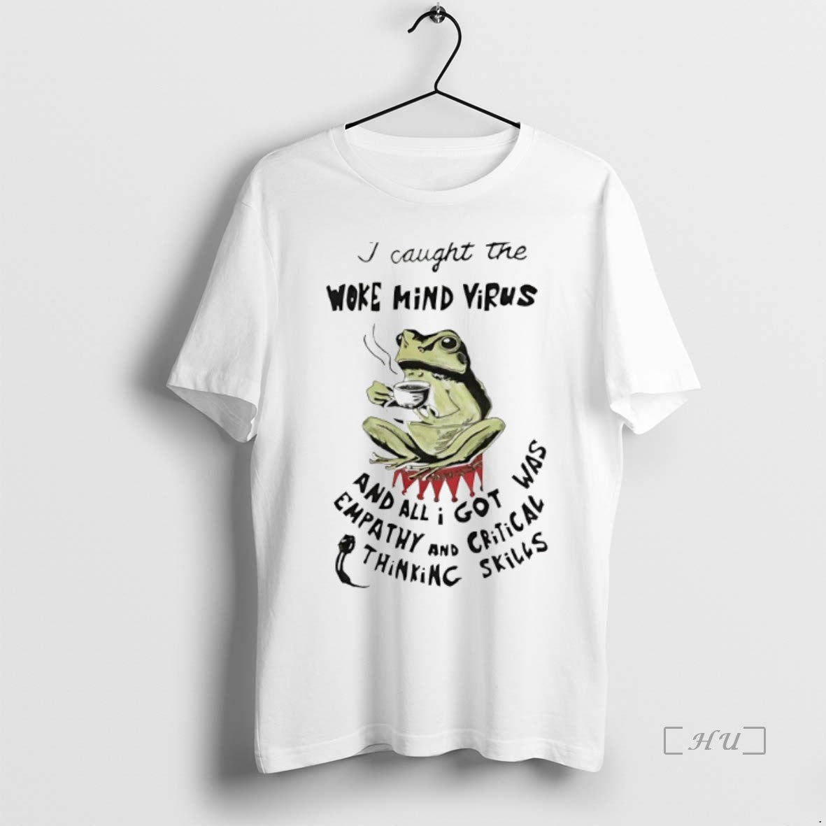 Officials Frog I Caught The Woke Mind Virus - clothing by TeeHivey.com
