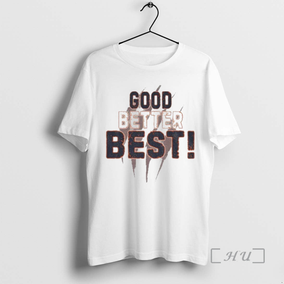 Officials Good Better Best Bears Motivational Sports Typography - clothing by TeeHivey.com