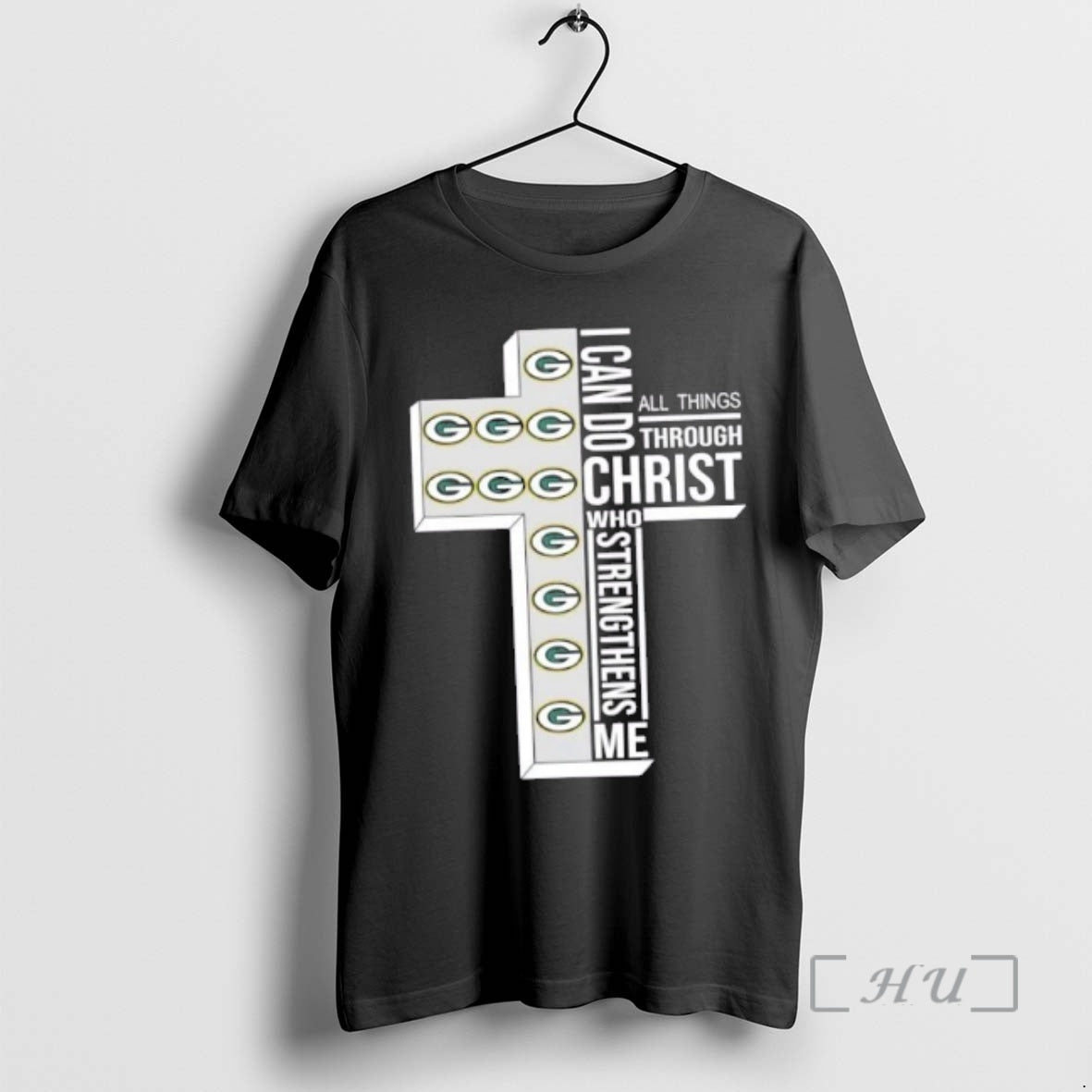 Officials Green Bay Packers Football X I Can Do All Things Through Christ Who Strengthens - clothing by TeeHivey.com