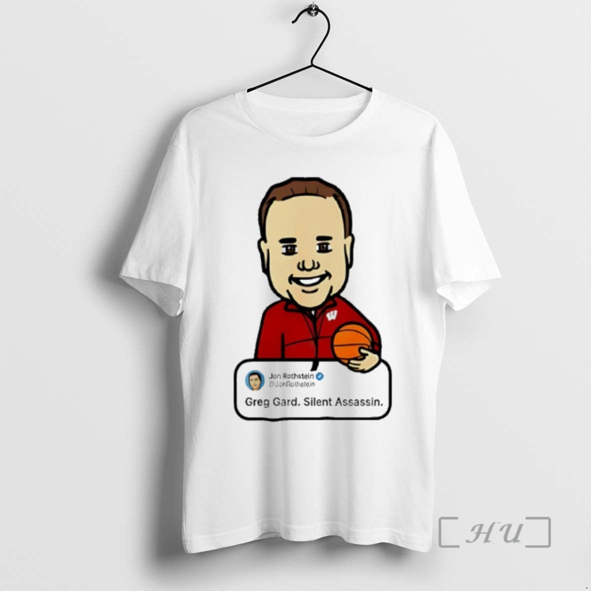 Officials Greg Gard Silent Assassin Caricature - clothing by TeeHivey.com
