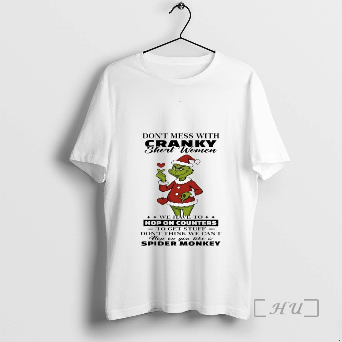 Officials Grinch Dont Mess With Cranky Short Women Chirstmas 2025 - clothing by TeeHivey.com