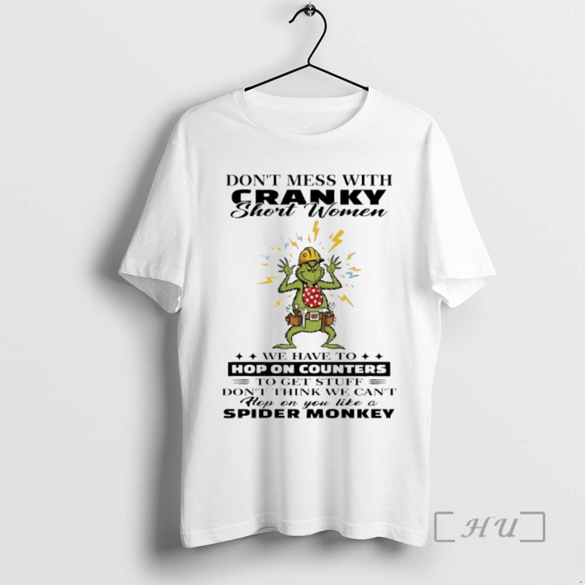 Officials Grinch Dont Mess With Cranky Short Women Christmas 2025 - clothing by TeeHivey.com