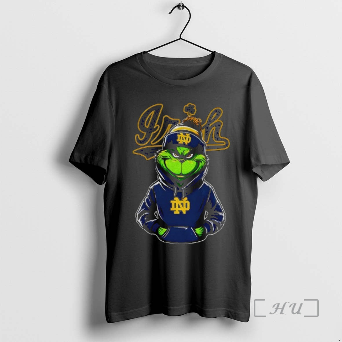 Officials Grinch Notre Dame Fighting Irish Football 2025 - clothing by TeeHivey.com