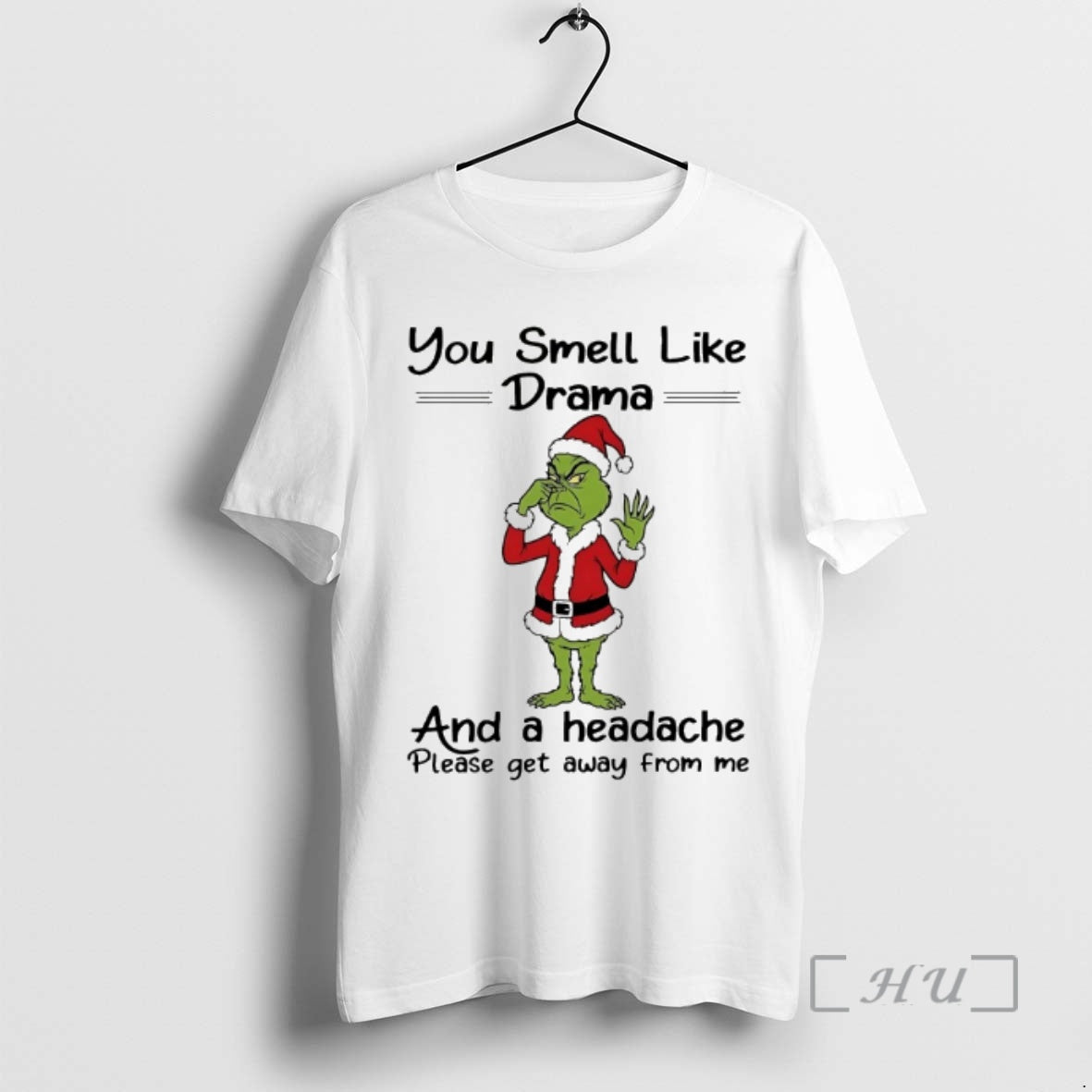 Officials Grinch You Smell Like And A Headache Please Get Away From Me Chirstmas 2025 - clothing by TeeHivey.com