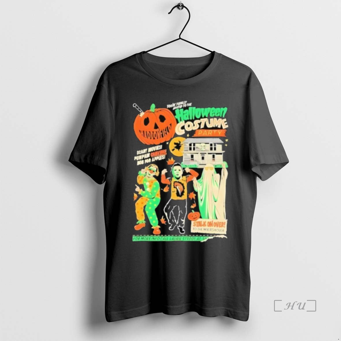 Officials Halloween Costume Party Stalk On Over To The Michael Myers House Ghost T Shirts - clothing by TeeHivey.com