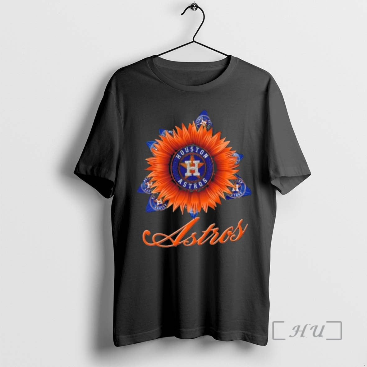 Officials Houston Astros Baseball X Sunflower Graphic - clothing by TeeHivey.com
