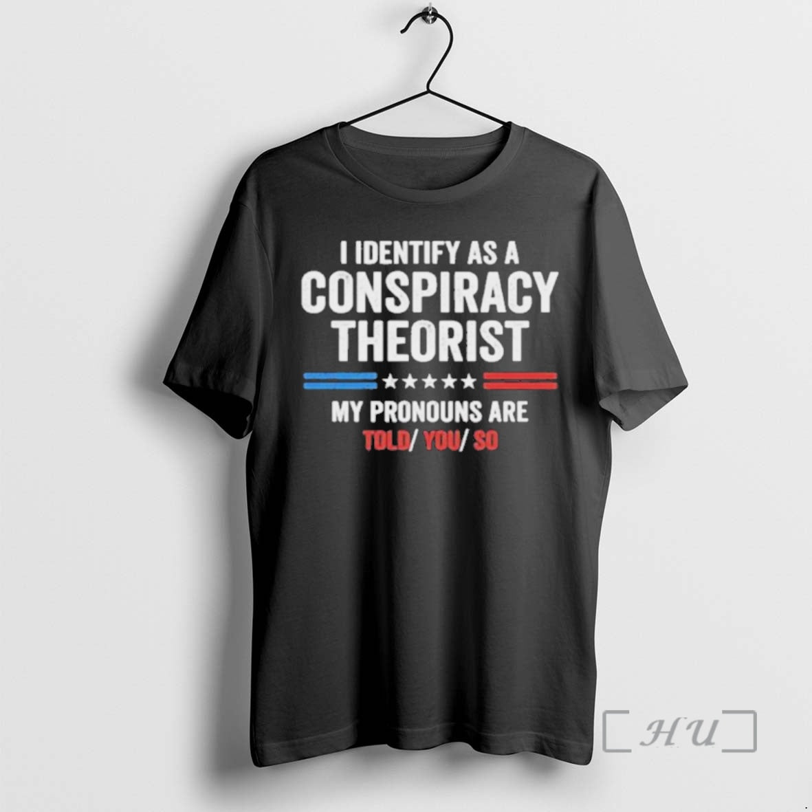 Officials I Identify As A Conspiracy Theorist My Pronouns Are Told You So Premium - clothing by TeeHivey.com