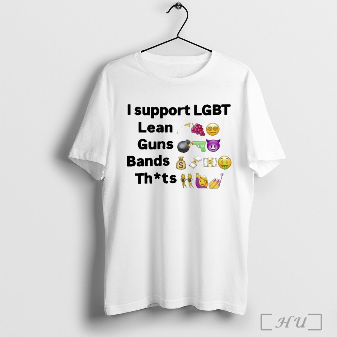 Officials I Support Lgbt Lean Guns Bands Shirt T Shirt