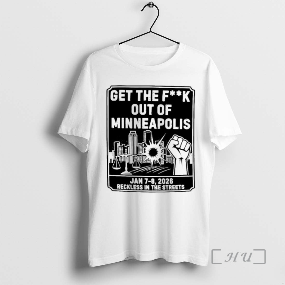 Officials Ice Get The Fuck Out Of Minneapolis January 7 8th 2026 Reckless In The - clothing by TeeHivey.com