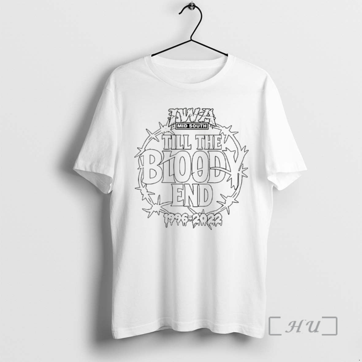 Officials Iwa Mid South Till The Bloody End 1996 2022 - clothing by TeeHivey.com