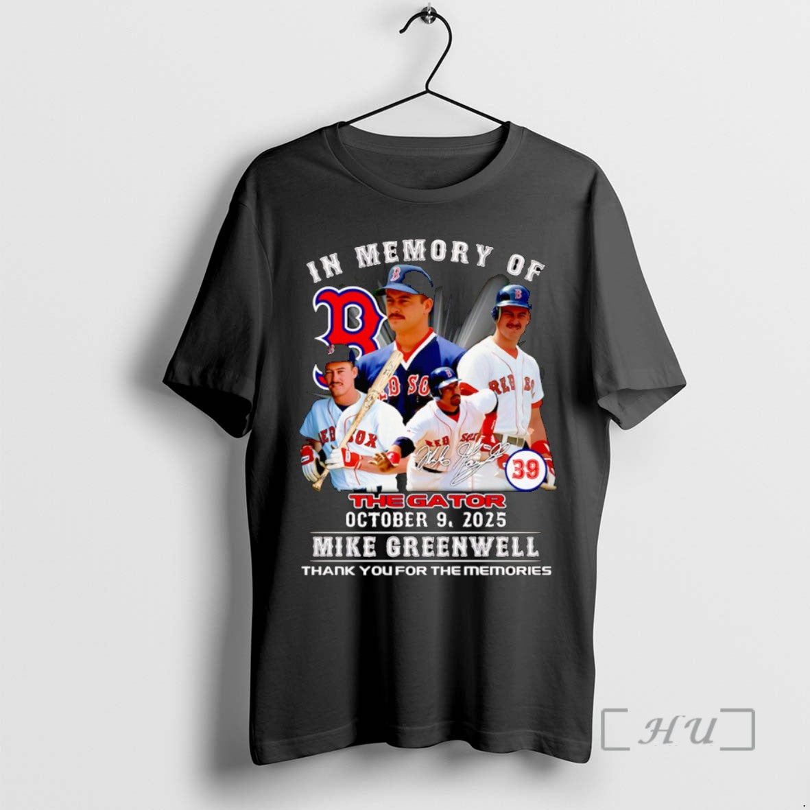 Officials In Memory Of The Gator October 9 2025 Mike Greenwell Thank You For The - clothing by TeeHivey.com
