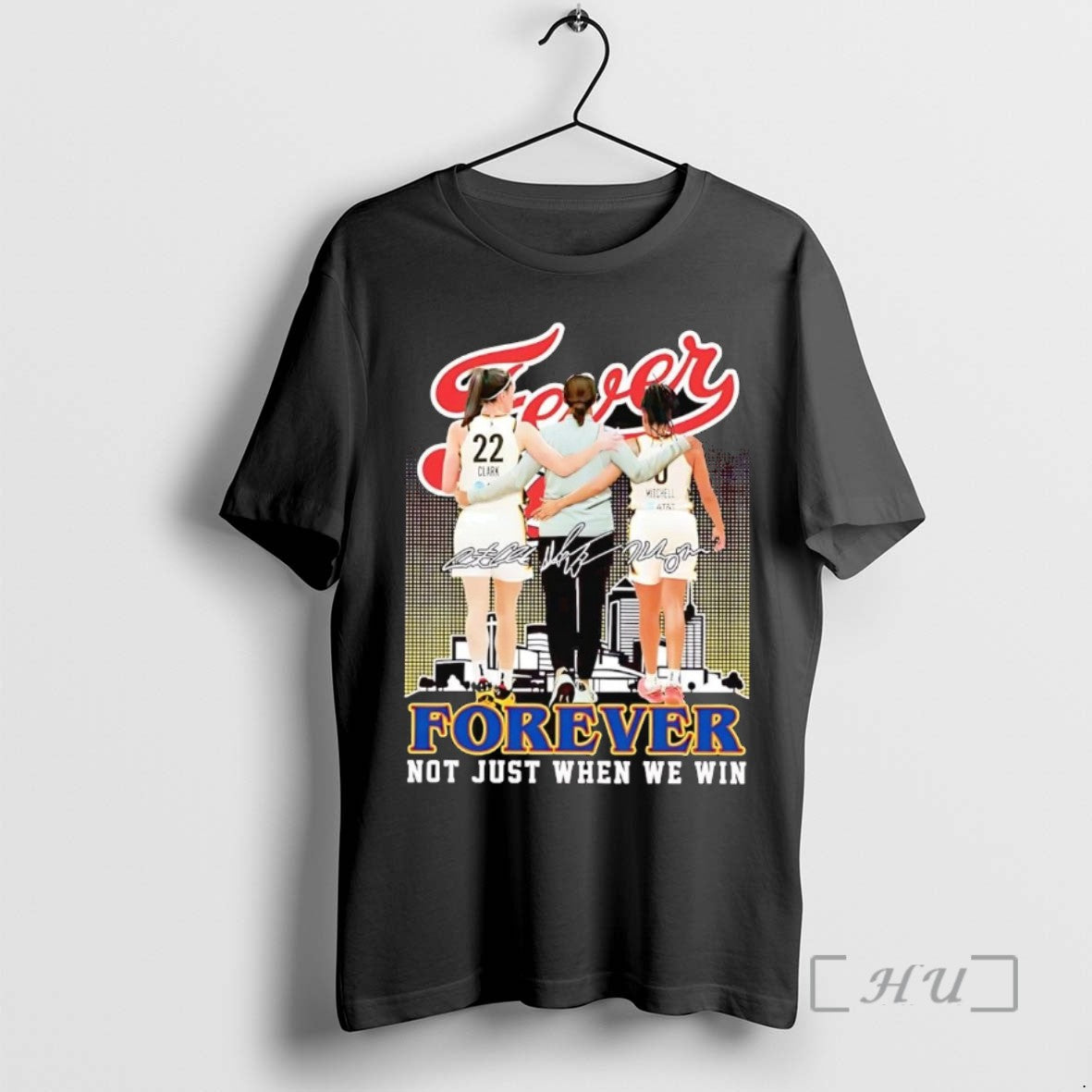 Officials Indiana Fever Clark And Mitchell Forever Not Just When We Win Skyline - clothing by TeeHivey.com
