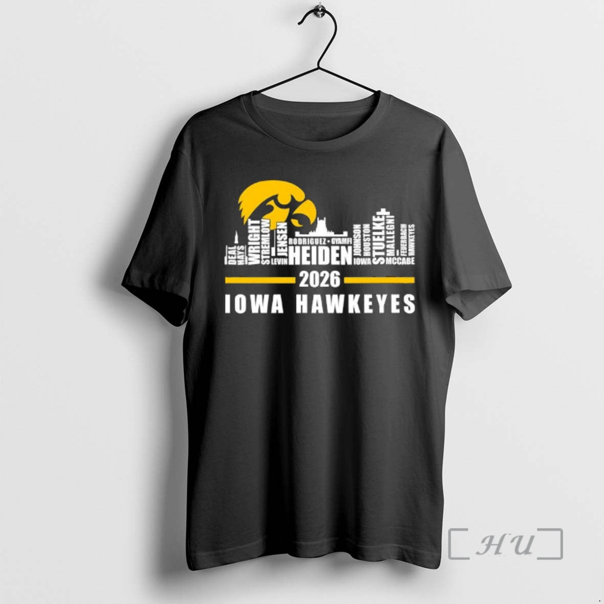 Officials Iowa Hawkeyes 2026 Names Of Several Players - clothing by TeeHivey.com
