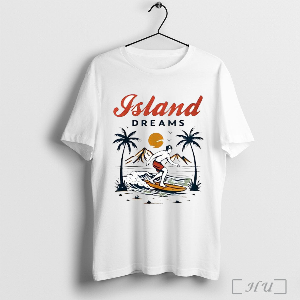 Officials Island Dreams Summer Sunset T Shirt