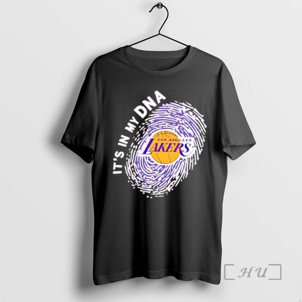 Officials Its In My Dna Los Angeles Lakers Fingerprint Basketball