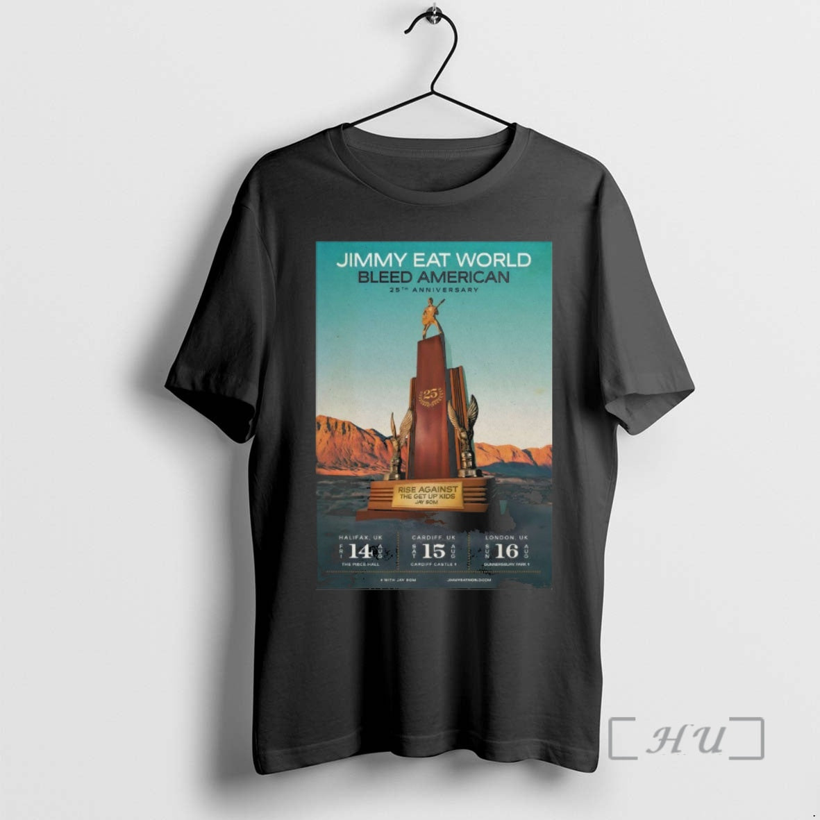 Officials Jimmy Eat World August 16 2026 Gunnersbury Park In London Uk Premium T Shirts - clothing by TeeHivey.com