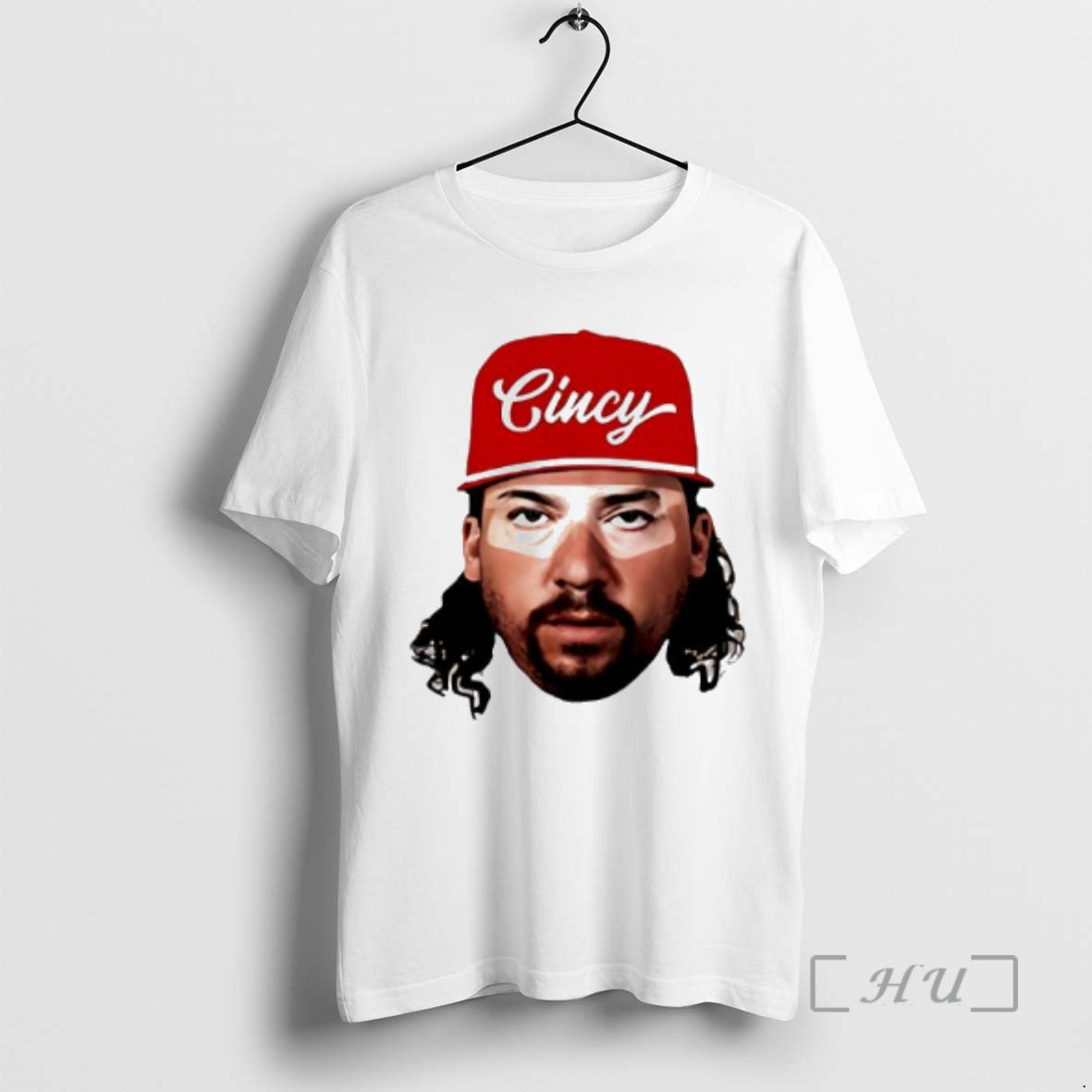 Officials Kenny Powers Cincy Head Red Graphic - clothing by TeeHivey.com