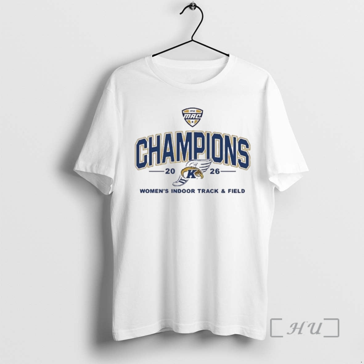 Officials Kent State Golden Flashes 2026 Mac Womens Indoor Track Field Champions Premium T Shirts