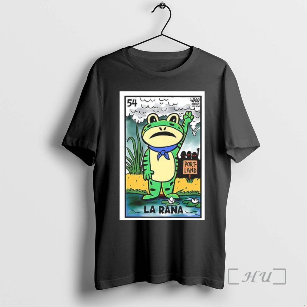 Officials La Rana De Portland Voteria Frog - clothing by TeeHivey.com