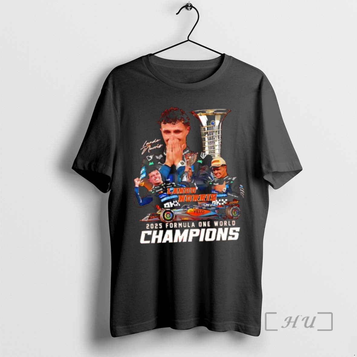 Officials Lando Norris 2025 Formula One World Champion Signature - clothing by TeeHivey.com