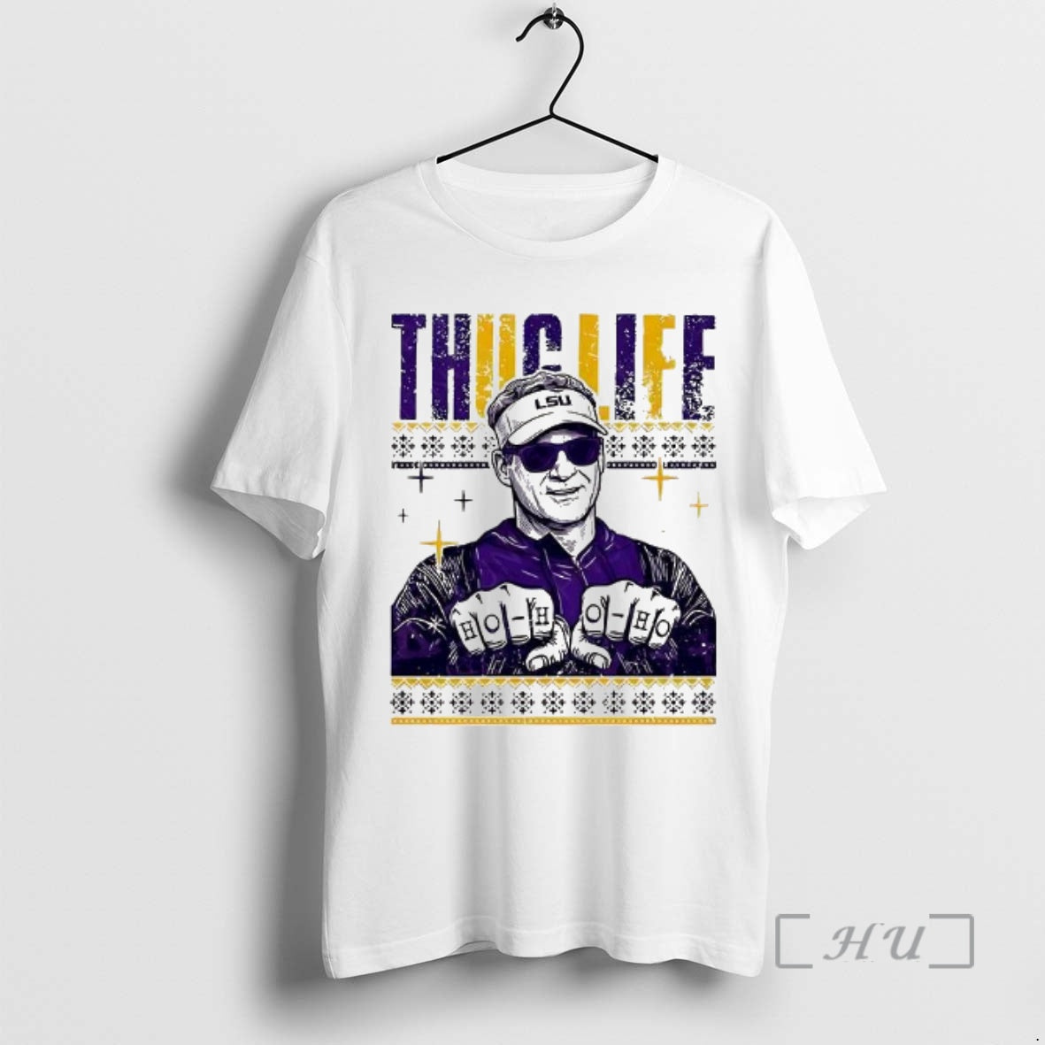 Officials Lane Kiffin Thug Life Ho Ho Ho Christmas - clothing by TeeHivey.com