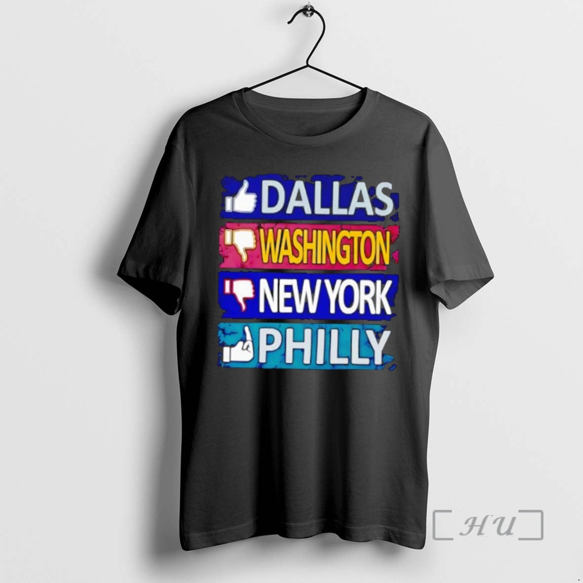Officials Like Dallas Not Like Washington New York Fuck Philly - clothing by TeeHivey.com