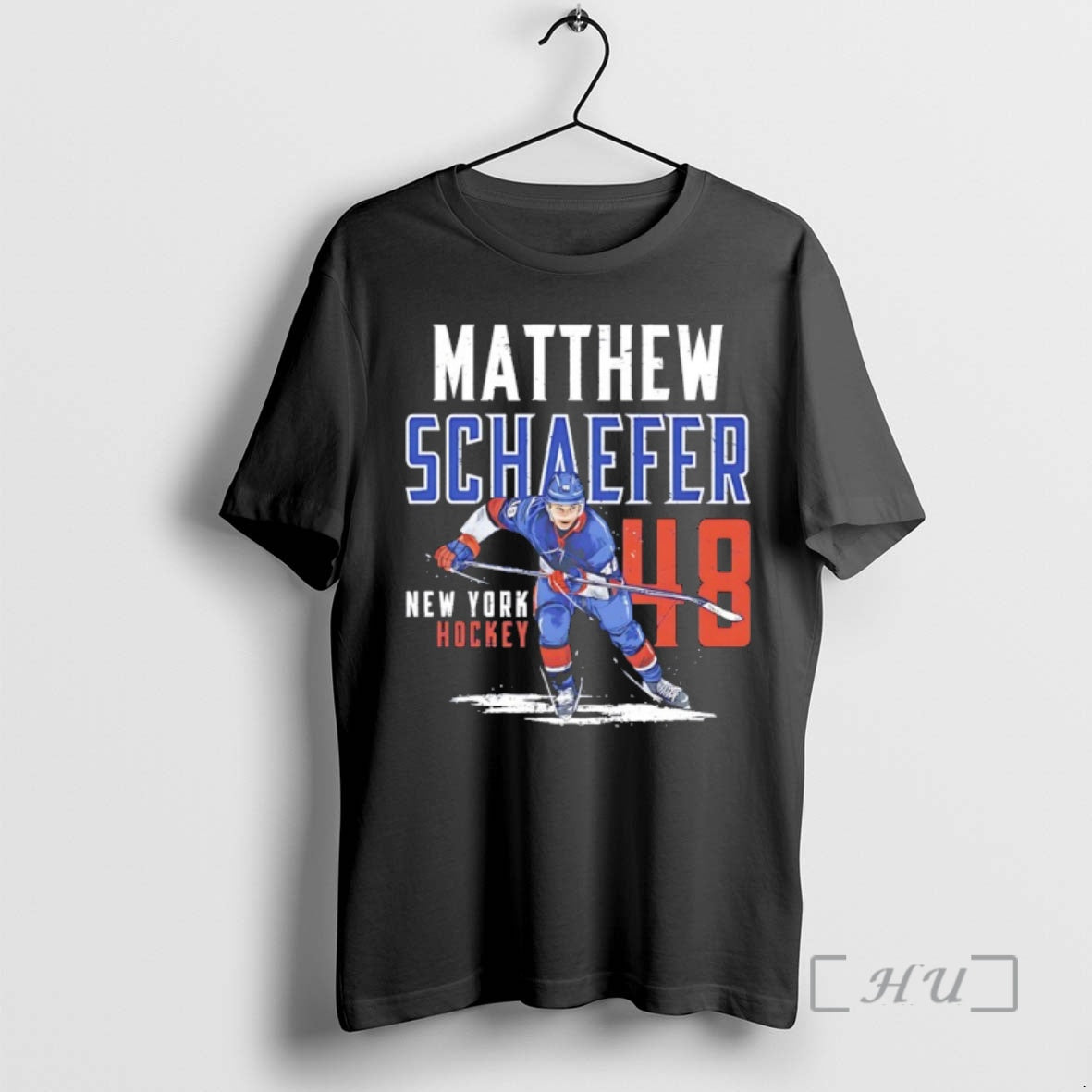 Officials Matthew Schaefer 48 New York Islanders Player Name And Number Premium T Shirts Sweater - clothing by TeeHivey.com