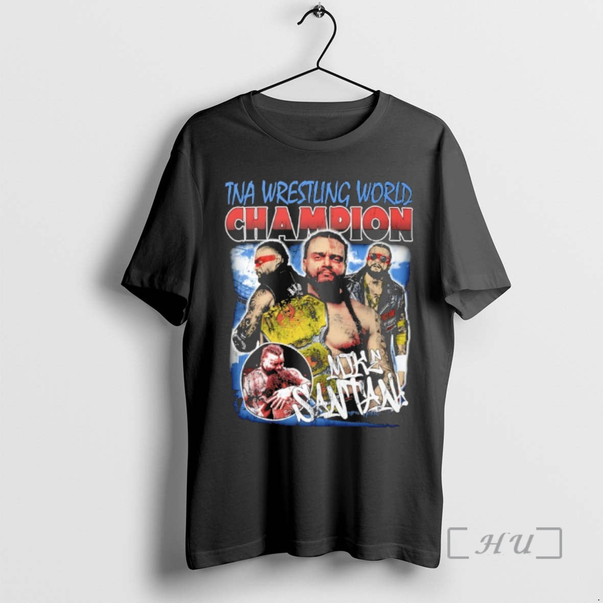 Officials Mike Santana Tna Wrestling World Champion Vintage - clothing by TeeHivey.com